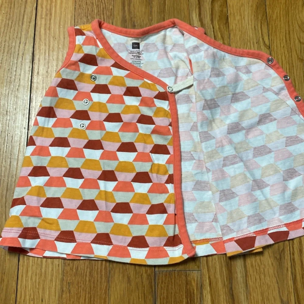 Tea Collection Girls Geometric Patterned Dress